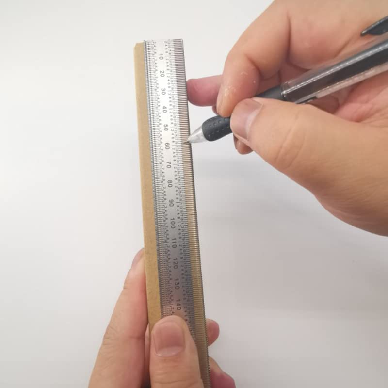 Hochpräzises T-Typ-Winkellineal Holzbearbeitungs-Aluminiumlegierungs-Anreißer, der Zimmermanns-Markierlehre-Tischler-Werkzeuge misst(400mm)