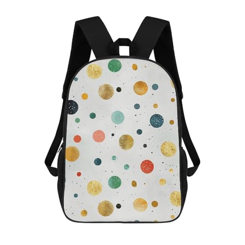 Light Gray Glitter Backpack - Durable 600D Polyester, 17 Inch Backpack with Ergonomic Adjustable Straps, Lightweight Travel Bag for Men & Women