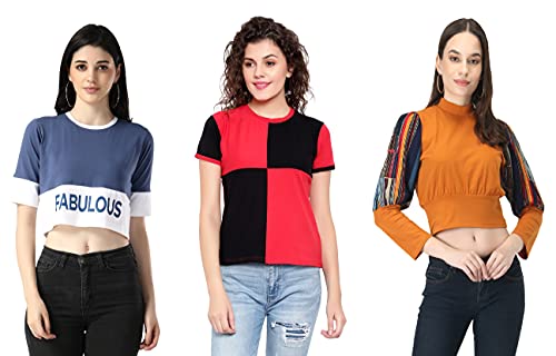 Image of DHRUVI TRENDZ Women Tops | T Shirt for Women | Tops for Jeans for Women | Western Tops for Women Stylish | T-Shirt for Women