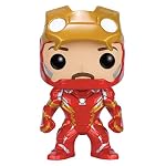 Funko Pop Iron Man sin máscara (Capitán América: Civil War 136)
