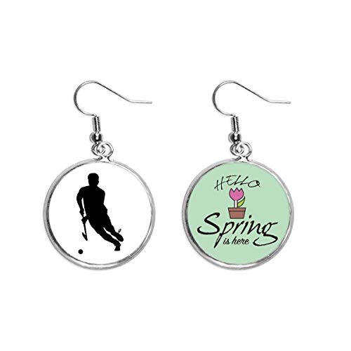 Pendientes de running y hockey el regalo ideal para profesoras de educación física