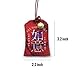 Handmade Lucky Charm Blessing Amulet for Health Fortune Wealth Love Career Good Luck Charm Bags Traditional Japanese Feng Shui Décor Red