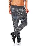 DH098-passt für Konfektionsgröße 36-42. Trendige,alltagstaugliche Hose mit tiefem Schnitt und dekorativer Knopfleiste, genial gemustert-für sämtliche Sport- und Freizeitaktivitäten geeignet.