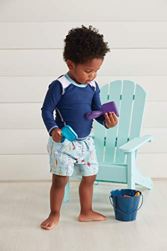 Mud Pie Baby Boys Fishing Lure Animal Swim Trunks, Fish, 12-18 Months Us #TOP2