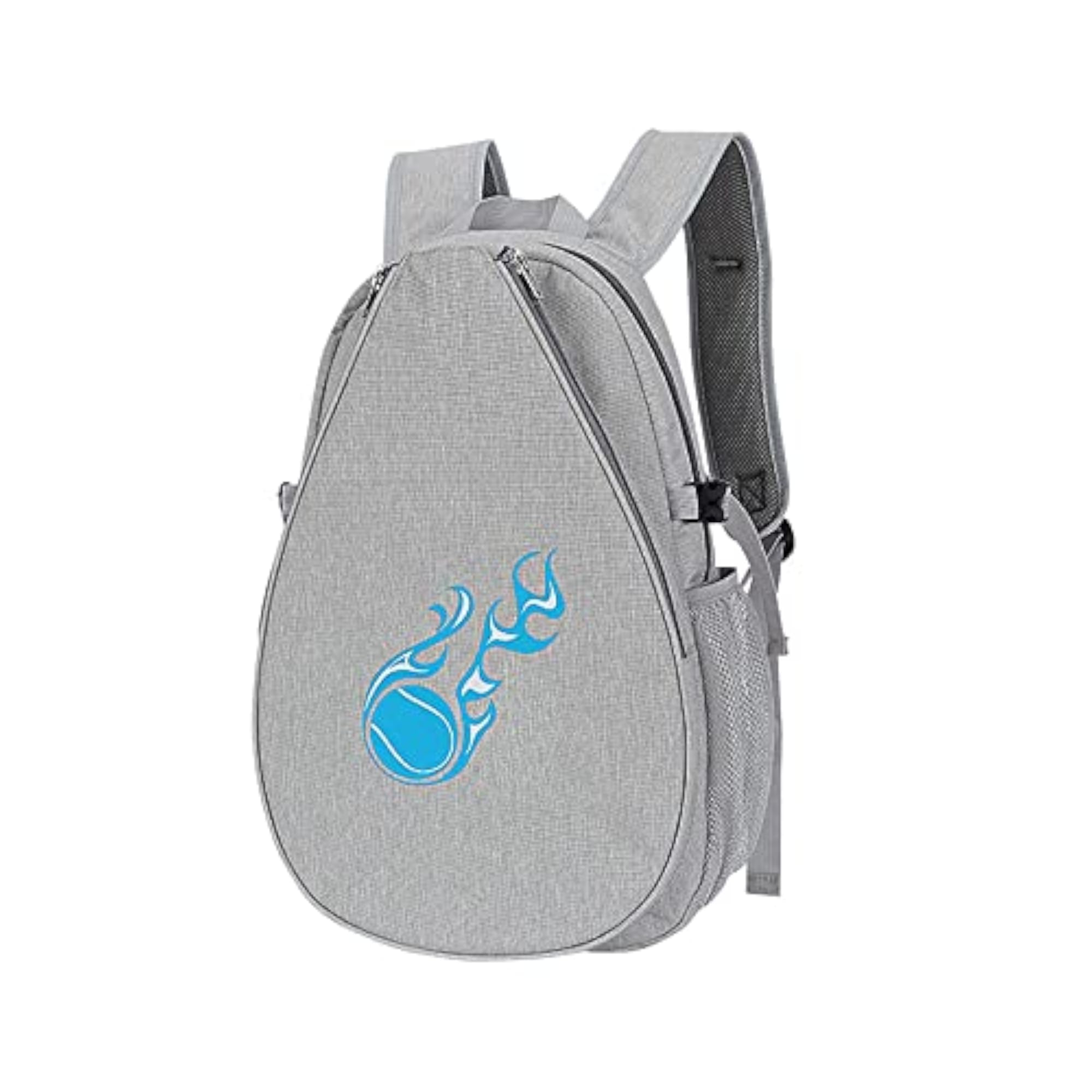 Tennis Backpack Portable Bag for Racket, Gray