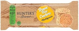Hunter's Gourmet Brown Rice Crackers Multigrain 100g