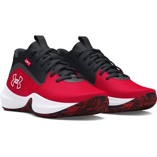 Under Armour Unisex UA Lockdown 7, strapazierfähige Basketballschuhe, leichte und atmungsaktive Sportschuhe – Ansicht 3