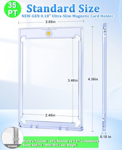 40% Off 30ct Magnetic Card Holders for Collectors - Image 4
