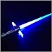 Y&Z Espada Laser Star Wars, Tipo telescópico Sable de luz electrónica, Fuerza Despierta con Efectos de Sonido Toy Toy Light Sable, 39~72cm Cumpleaños de cumpleaños Halloween, Blue