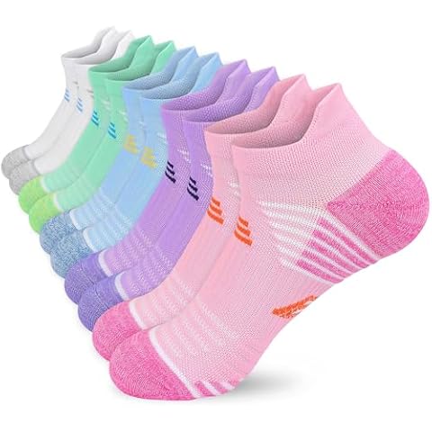 KOOOGEAR Women's Cushioned Running Socks Cover