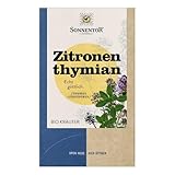 Sonnentor Zitronenthymian Kräutertee, 18 Doppelkammerbeutel, 18g (1)