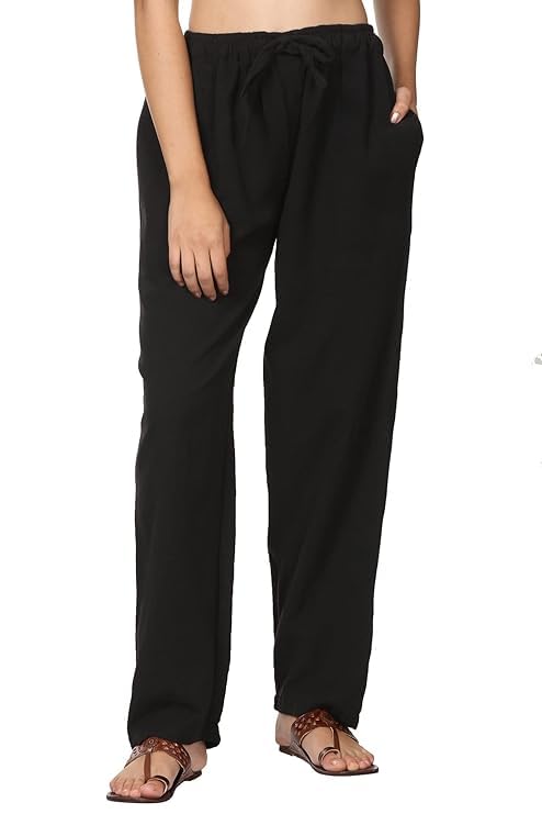 A 2 Z Collection House One Size Women's Eco-Friendly Cotton Pyjama| Comfortable Casual Trouser Stylish Pajama for Women| Travel Pyjama Pant| Fits Waist Size 28 to 36 Inches-picture-53