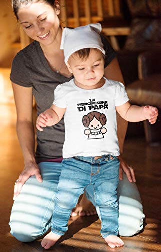 Shirtgeil Dolce Regalo per papà - la Principessina...