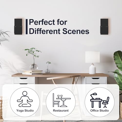 Varghesyla 2 Pack) Adjustable Speaker Wall Mount For Bose Cube Speaker thumb #6
