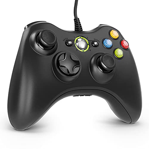 【Plug & Play】 Il controller ha un cavo USB lungo 2 m, Plug & Play. non è necessario caricare o sostituire la batteria. Se si desidera scollegare il controller, tirare la spina invece del cavo. Puoi collegare fino a quattro controller alla console.