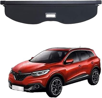 Auto versenkbare hinteren Kofferraum Paket Regal Cargo Covers per Renault Kadjar 2018, Gepäck Vorhang Privatsphäre schützendes Zubehör