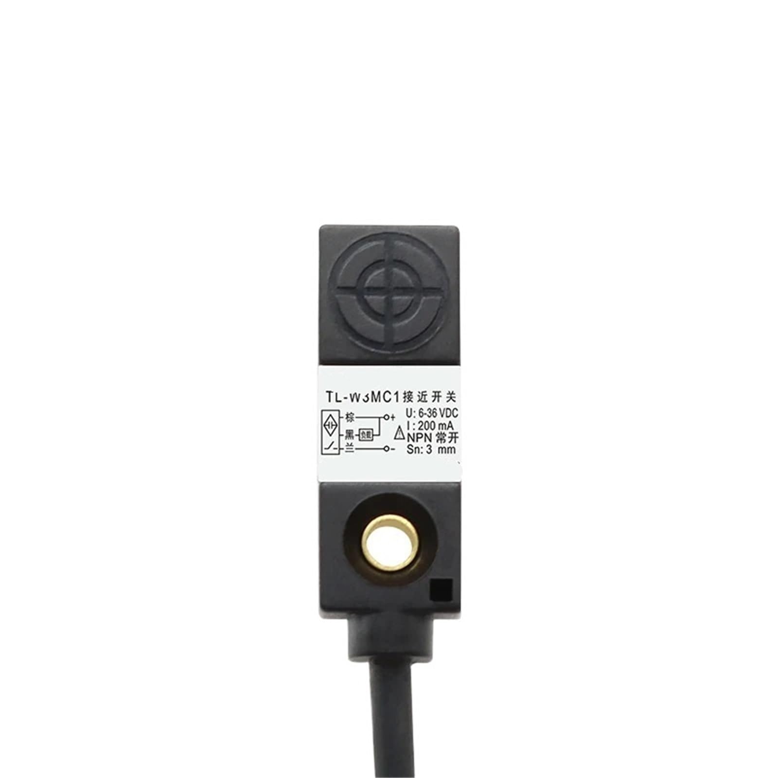Interruptor cuadrado pequeño TL-W3 para solucionar fallos de espacio en detección de 3mm 4