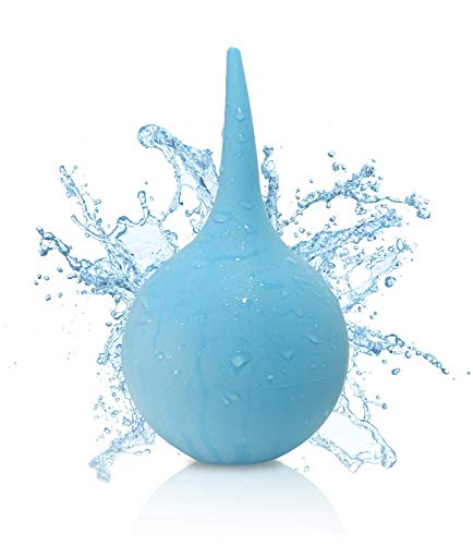 Well B4® Care Ohrreiniger, 200 ml Ohrenschmalzentferner für eine sanfte Ohrendusche für Erwachsenen und Kindern, Ohrenspülung, Ohrenschmalz entferner inkl. E-Book, blau Cover