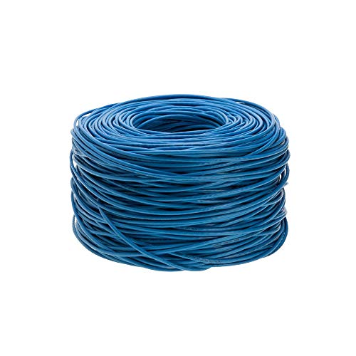 Cable Ethernet Satmaximum CAT6 UTP 1000 ft Azul miniatura 3