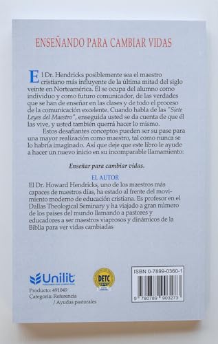 Image of Ensenando para cambiar vidas (Spanish Edition)