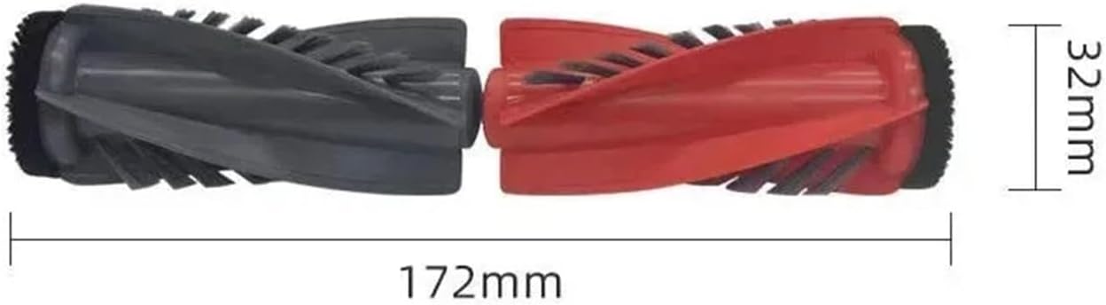 Assembly Main Brush,Compatible for Roborock Qrevo 5AE / Qrevo Edge/Qrevo Edge 5V1 Vacuum Cleaner Parts