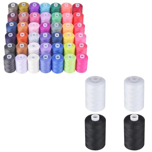 42 Hilos de Costura Poliéster 1000 Yards Pack miniatura 1
