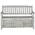 Safavieh Outdoor Collection Brisbane Grey Storage Bench