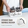 Amazon.com: Farmhouse Coffee Canister Set, Coffee Storage Container ...
