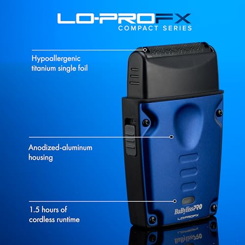 Image of BaBylissPRO High-Performance Compact LO-PROFX Shavers for Men