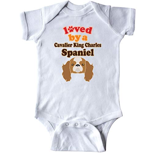 inktastic Cavalier King Charles Spaniel Dog Infant Creeper Newborn White 38faa