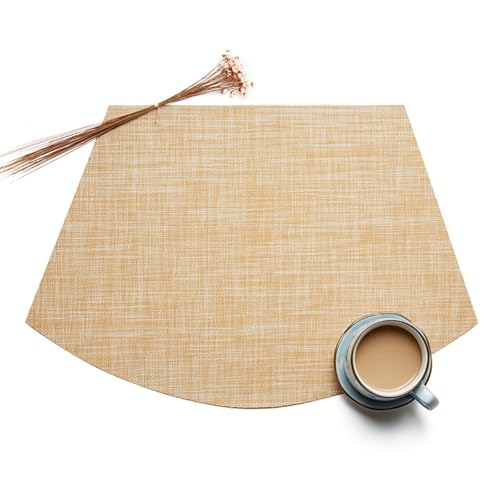 Set de table imperméable lot de 10 vinyle antidérapant 45x30 cm - 2