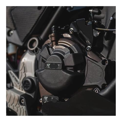 Protector estator motor MT-07 en aluminio reforzado anodizado 5