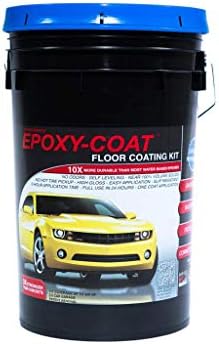 Epoxy Floor Kit - Epoxy-Coat"Good" Full Kit Clear Base- up to 500 sq.ft. at 9.7 mils
