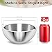 bd.Ai 35oz Dip Chiller Bowl,304 Stainless Steel Ice Chamber for Salsa, Salad, Sauces – Cold or Hot Serving Bowl for Buffet & Parties-L