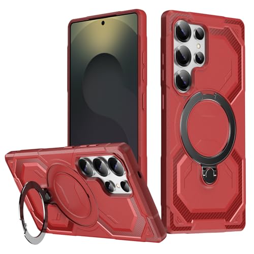 Coque Galaxy S25 Ultra anti-chute avec anneau de sécurité pour éviter les bris d'écran