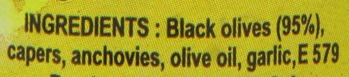 Crespo Black Olive Tapenade 100 g (Pack of 6)