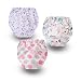 Babyfriend Baby Girls' Toddler Washable 3 Pack Training Pants Kids Potty Cloth Diaper Nappy Underwear