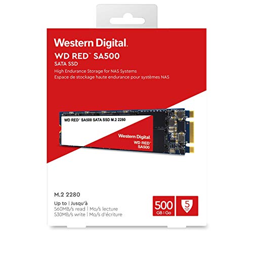 WD Red SA500 NAS SATA SSD WDS500G1R0B - Solid State Drive  - Additional View