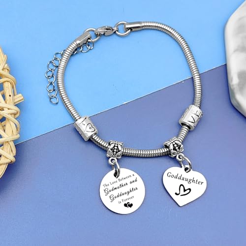 Goddaughter Birthday Gifts Goddaughter Gifts from Godmother Goddaughter Jewelry Birthday Gifts for Goddaughter Inspirational Gifts To My Goddaughter Bracelet Graduation Gift Goddaughter Baptism Gifts4