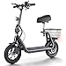 E Scooter Elektroroller Erwachsene E Roller 48V 11AH Elektro Roller mit LED Licht, Elektroscooter 12" Luftreifen , S5 Pro