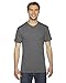 American Apparel Tri-Blend Short Sleeve Track Shirt Small-Grey