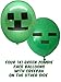 Party Ninja 24 Pack of Extra Large Pixel Miner Crafting Birthday Balloons - Double Sided Prints - 12