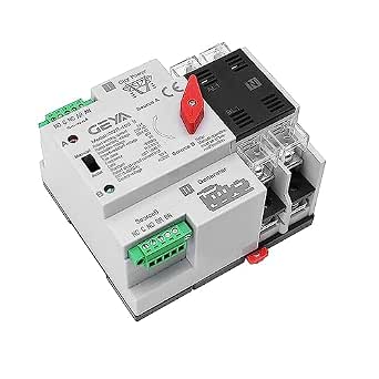 GAEYAELE Mini ATS 2Pole 63A Automatic Transfer Switch