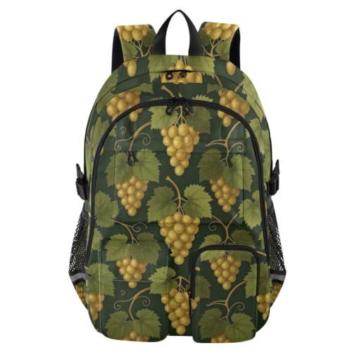 Mochila de trabajo para laptop que soluciona el espacio con diseño vintage de 17.5 pulgadas