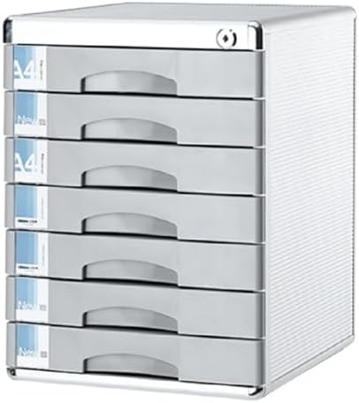 Lockable Metal File Cabinet - Secure Document Storage for Office & Home, Modern Design, Anti-Theft Solution, Space-Saving Organizer for Workspaces.