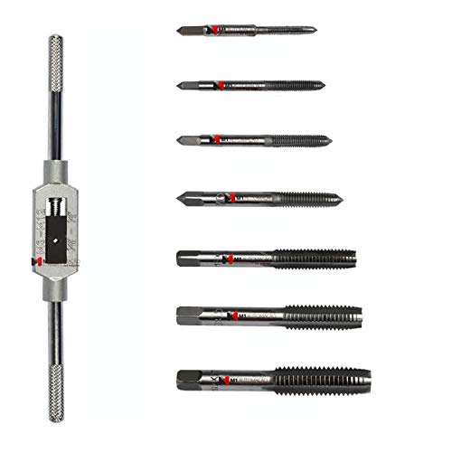 Jogo Profissional de Macho Com 8 Peças Rosca M3 A M12 Rosca Interna De 3 A 12 Mm