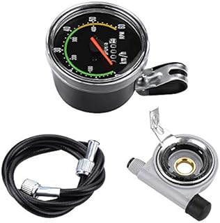 Health Gear Mechanical Computer Speedometer Odometer Cycling Stopwatch Cyclocomputer for Most Bikes