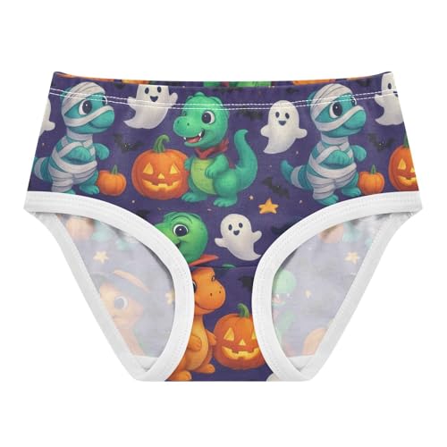 Joisal Cute Cartoon Dinosaurs Halloween Girls Underwear Toddler 2t Cotton Panties Little Girl Animals Briefs Underpants