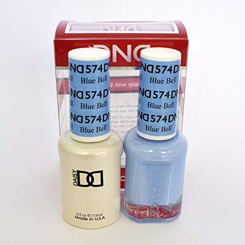 DND Gel & Matching Polish Set (574 - Blue Bell) + Buy 5 any color get FREE 1 WonderGel Top Coat