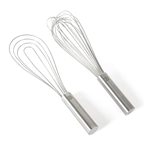 Martha Stewart Richburn 2pc 12" Stainless Steel Balloon & Flat
